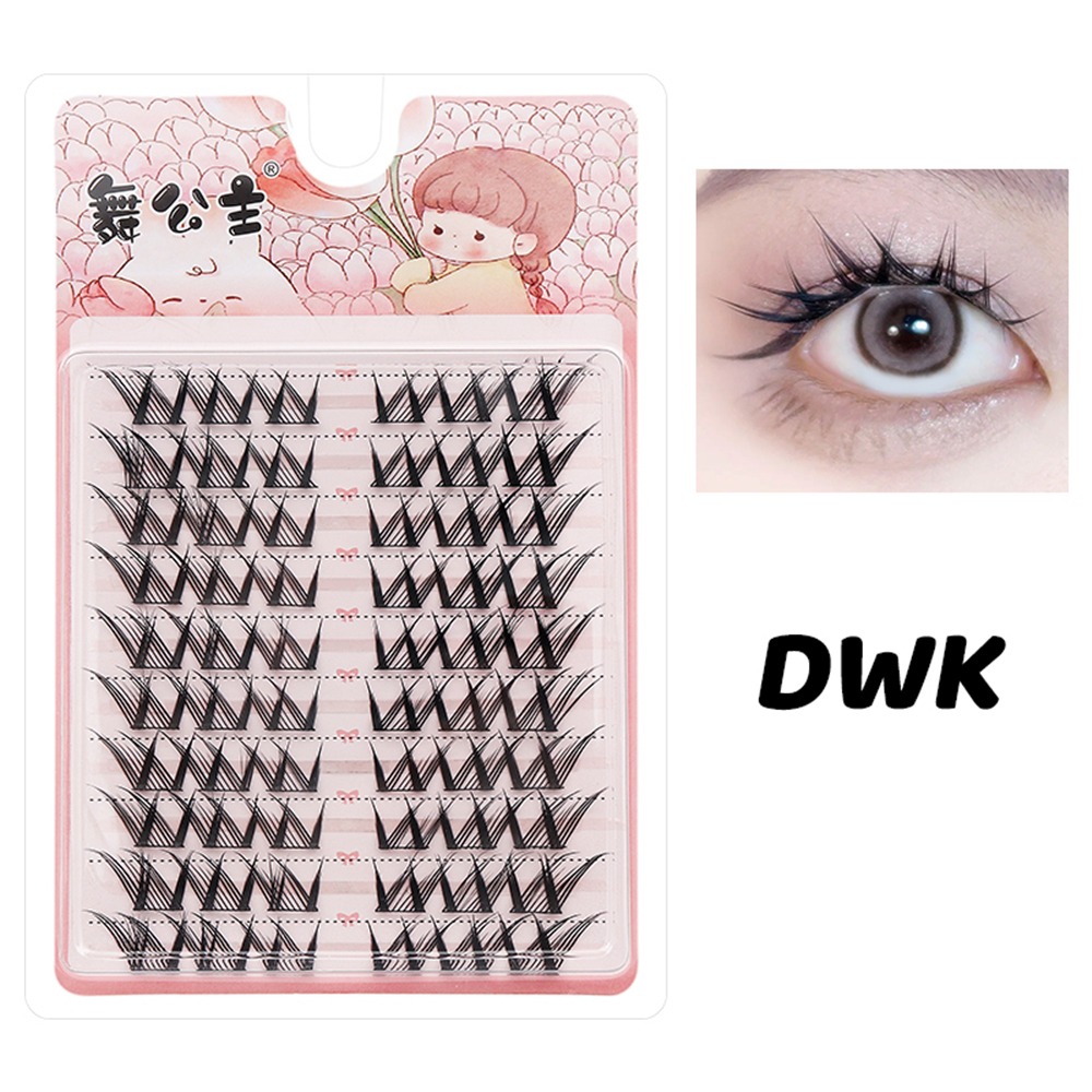 60/100Pcs Natural Fairy Lash C - Eyelash Extension Wet Look avaliação e preço