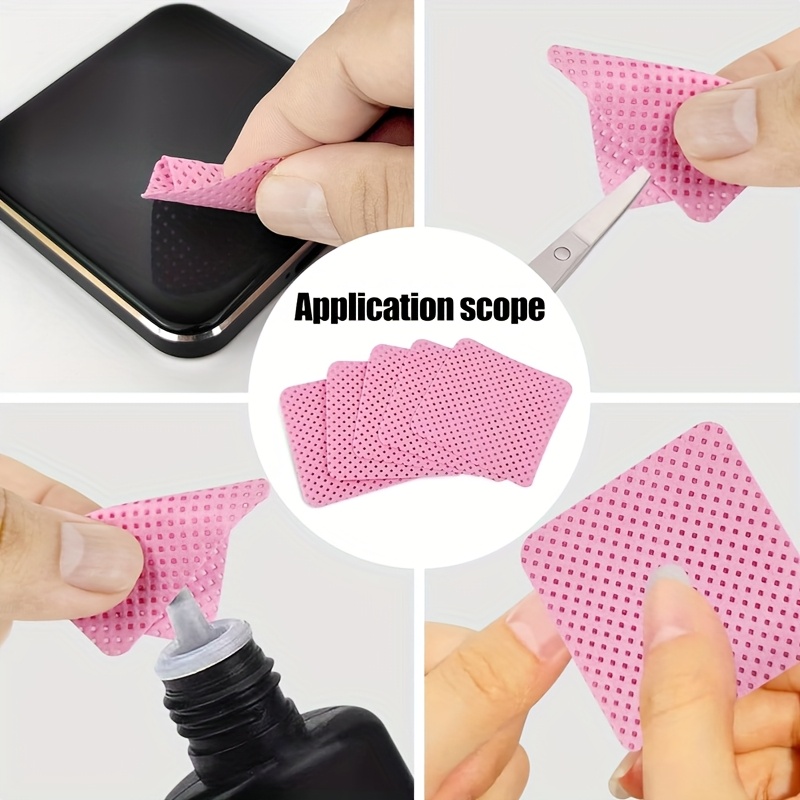 50/100/200pcs Lint-Free Nail W - Eyelash Extension Removal avaliação e preço