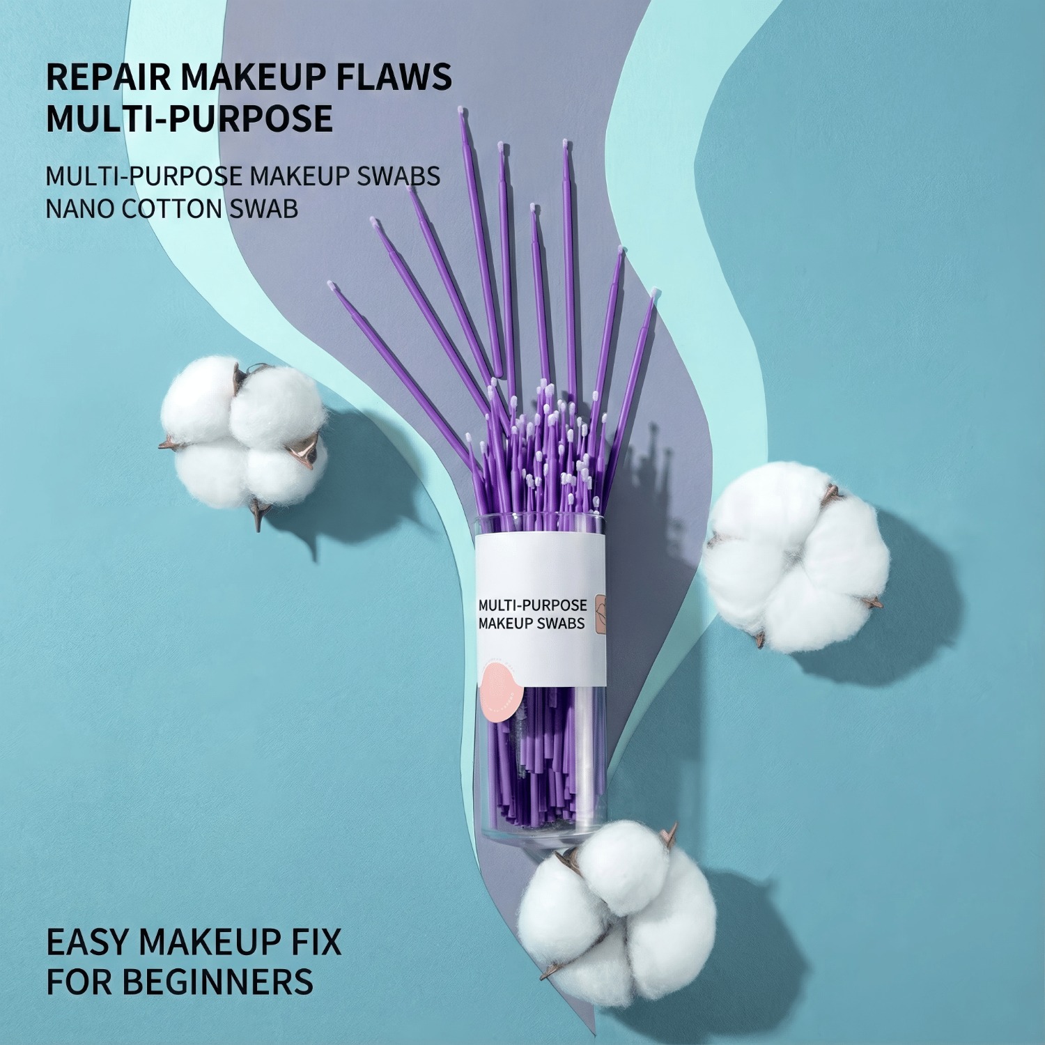 100Pcs Purple Micro Brushes Po - Eyelash Extension Removal avaliação e preço