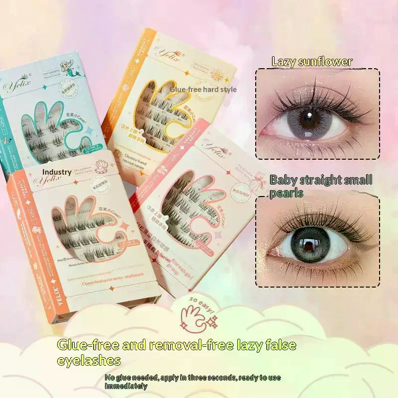 7 Rows Self-Adhesive Eyelashes - Eyelash Extension Individual avaliação e preço