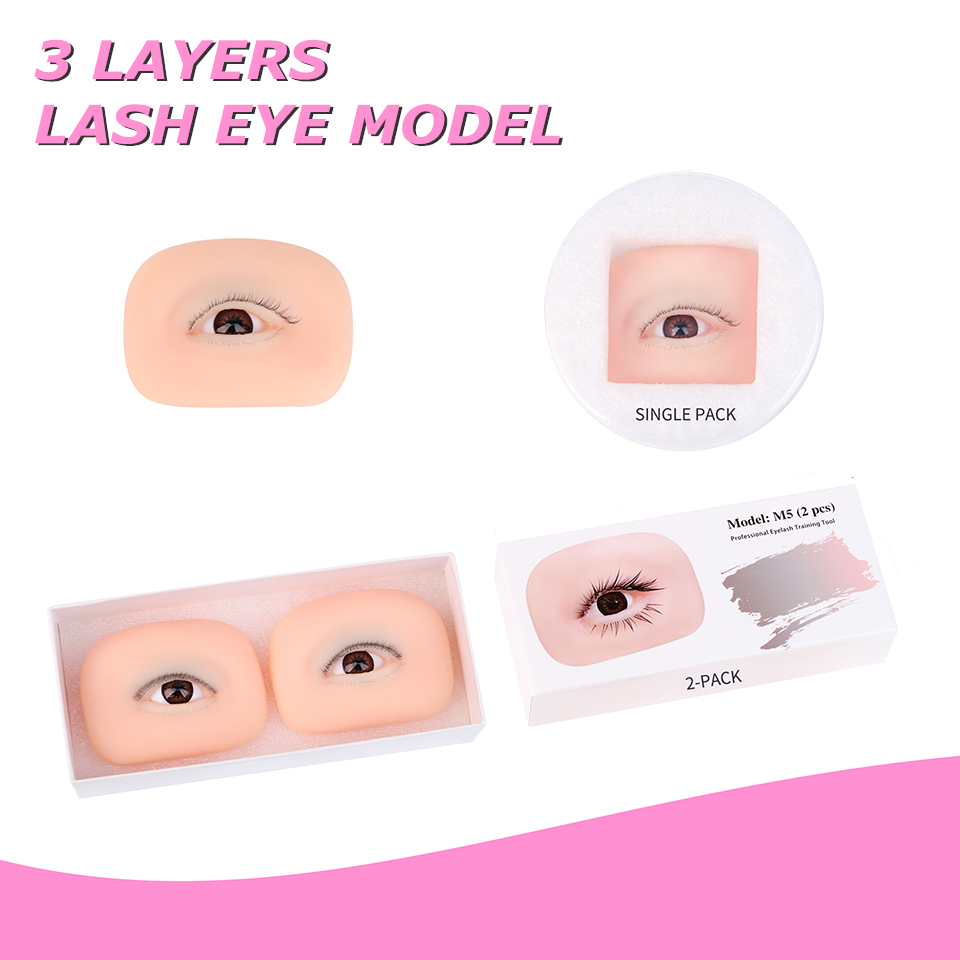 NEW 3 Layers Eyelash Extension - Eyelash Extension Doll Eye avaliação e preço