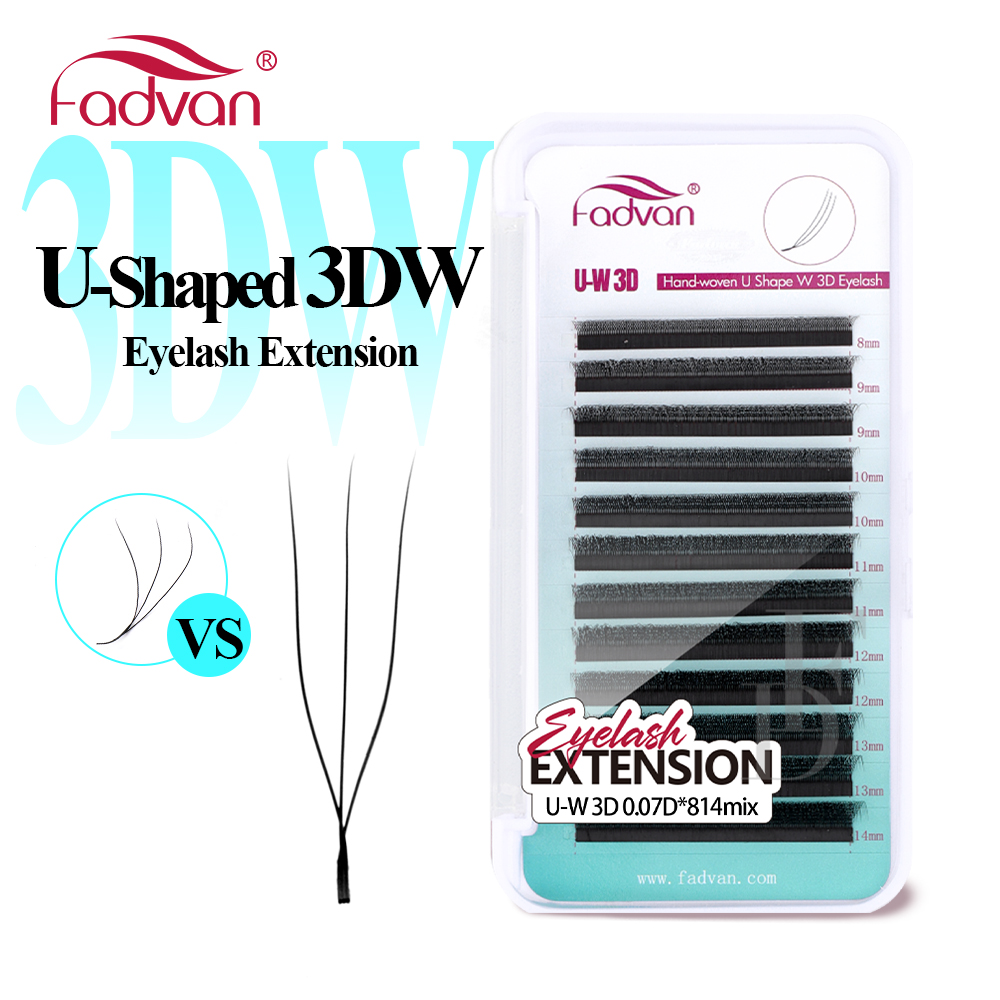 FADVAN U Shape 3DW Eyelash Ext - Eyelash Extension Hybrid avaliação e preço