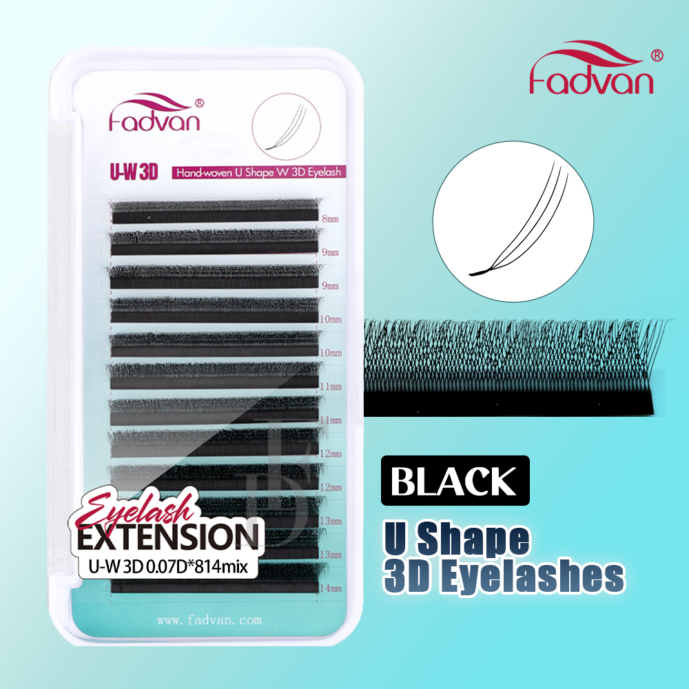 FADVAN U Shape 3DW Eyelash Ext - Eyelash Extension Hybrid avaliação e preço