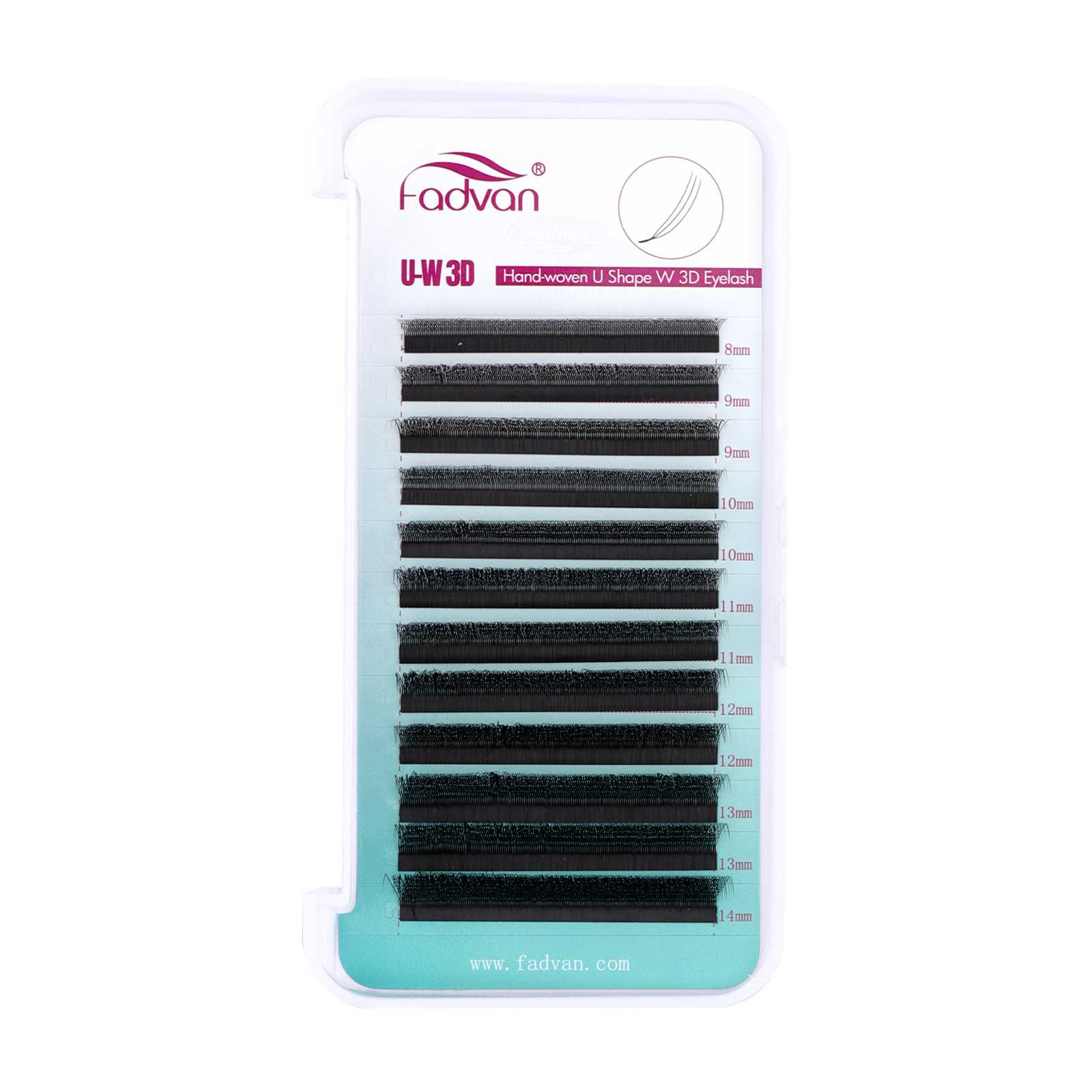 FADVAN U Shape 3DW Eyelash Ext - Eyelash Extension Hybrid avaliação e preço